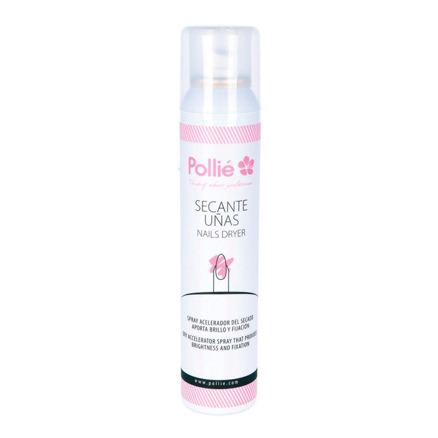Pollie Uñas Secante Acelerador En Spray 200Ml Vaporizador